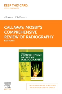 cover image - Mosby's Comprehensive Review of Radiography - Elsevier eBook on VitalSource (Retail Access Card),8th Edition