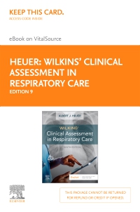 cover image - Wilkins' Clinical Assessment in Respiratory Care - Elsevier eBook on VitalSource (Retail Access Card),9th Edition