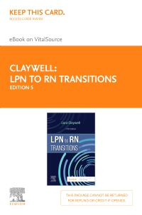 cover image - LPN to RN Transitions - Elsevier eBook on VitalSource (Retail Access Card),5th Edition