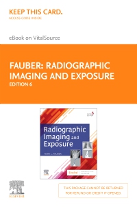 cover image - Radiographic Imaging and Exposure - Elsevier eBook on VitalSource (Retail Access Card),6th Edition