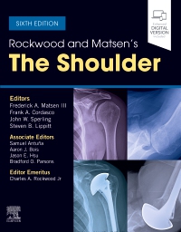 cover image - Rockwood and Matsen's The Shoulder,6th Edition