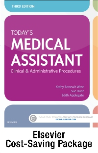 cover image - Today's Medical Assistant - Book, Study Guide, and SimChart for the Medical Office 2019 Edition Package,3rd Edition