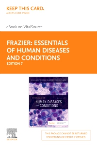 cover image - Essentials of Human Diseases and Conditions - Elsevier eBook on VitalSource (Retail Access Card),7th Edition