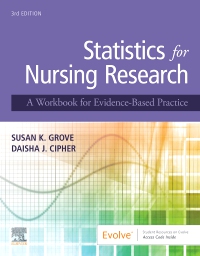 cover image - Evolve Resources for Statistics for Nursing Research,3rd Edition