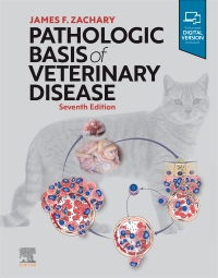 cover image - Pathologic Basis of Veterinary Disease,7th Edition