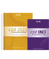cover image - PART - Current Procedural Terminology (CPT) 2023 Professional Edition and E/M Companion 2023 Bundle,1st Edition