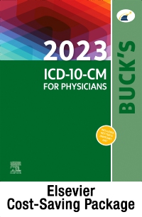 cover image - Buck's 2023 ICD-10-CM Physician Edition, 2023 HCPCS Professional Edition & AMA 2023 CPT Professional Edition Package,1st Edition