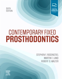 cover image - Evolve Resources for Contemporary Fixed Prosthodontics,6th Edition