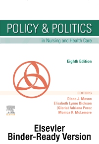 cover image - Policy & Politics in Nursing and Health Care - Binder Ready,8th Edition