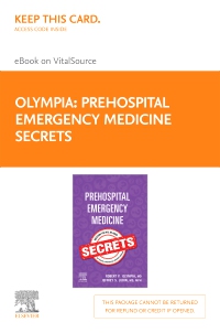 cover image - Prehospital Emergency Medicine Secrets, Elsevier E-Book on VitalSource (Retail Access Card),1st Edition