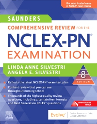 cover image - Saunders Comprehensive Review for the NCLEX-PN® Examination - Elsevier eBook on VitalSource,8th Edition