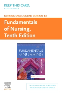 cover image - Nursing Skills Online Version 4.0 for Fundamentals of Nursing (Access Card),10th Edition