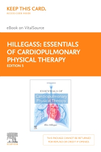 cover image - Essentials of Cardiopulmonary Physical Therapy - Elsevier eBook on VitalSource (Retail Access Card),5th Edition