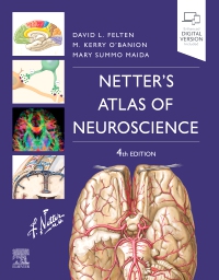 cover image - Netter's Atlas of Neuroscience Elsevier eBook on VitalSource,4th Edition