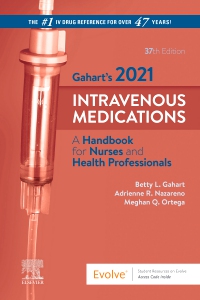 cover image - Evolve Resources for Gahart's 2021 Intravenous Medications,37th Edition