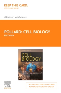 cover image - Cell Biology - Elsevier eBook on VitalSource (Retail Access Card),4th Edition