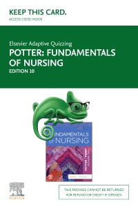 cover image - Elsevier Adaptive Quizzing for Fundamentals of Nursing (Access Card),10th Edition