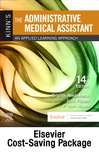 cover image - Kinn's The Administrative Medical Assistant - Text and Study Guide Package,14th Edition