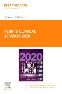 cover image - Ferri's Clinical Advisor 2020, Elsevier E-Book on VitalSource (Retail Access Card),1st Edition