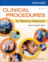 cover image - Study Guide for Clinical Procedures for Medical Assistants - Elsevier eBook on VitalSource,11th Edition