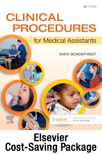 cover image - Clinical Procedures for Medical Assistants - Text and Study Guide Package,11th Edition