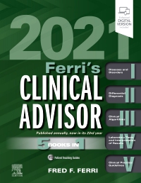 cover image - Ferri's Clinical Advisor 2021,Elsevier E-Book on VitalSource