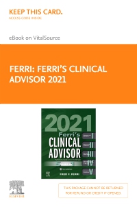 cover image - Ferri's Clinical Advisor 2021, Elsevier E-Book on VitalSource (Retail Access Card),1st Edition