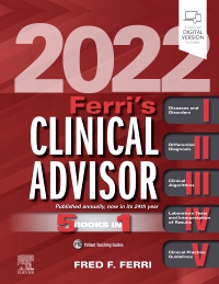 cover image - Ferri's Clinical Advisor 2022 ,Elsevier E-Book on VitalSource,1st Edition