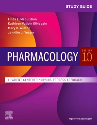 cover image - Study Guide for Pharmacology - Elsevier eBook on VitalSource,10th Edition