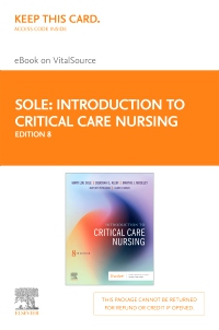 cover image - Introduction to Critical Care Nursing Elsevier eBook on VitalSource (Retail Access Card),8th Edition