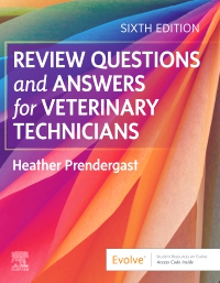 cover image - Review Questions and Answers for Veterinary Technicians Elsevier eBook on VitalSource,6th Edition