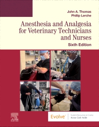 cover image - Anesthesia and Analgesia for Veterinary Technicians and Nurses,6th Edition