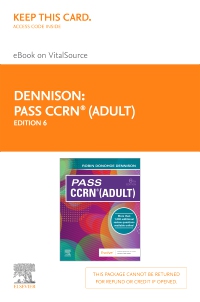 cover image - Pass CCRN(R) (Adult) - Elsevier eBook on VitalSource (Retail Access Card),6th Edition