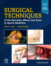 cover image - Surgical Techniques of the Shoulder, Elbow, and Knee in Sports Medicine,3rd Edition