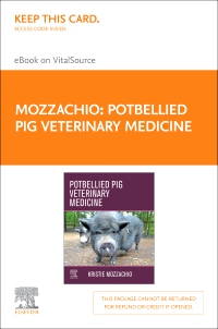 cover image - Potbellied Pig Veterinary Medicine - Elsevier E-Book on VitalSource (Retail Access Card),1st Edition