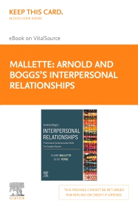 cover image - Arnold and Boggs's Interpersonal Relationships Elsevier E-Book on VitalSource (Retail Access Card),1st Edition