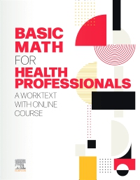cover image - Basic Math for Health Professionals Elsevier eBook on VitalSource,1st Edition