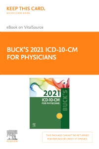 cover image - Buck's 2021 ICD-10-CM for Physicians - Elsevier E-Book on VitalSource (Retail Access Card),1st Edition