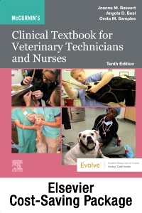 cover image - McCurnin's Clinical Textbook for Veterinary Technicians and Nurses Textbook and Workbook Package,10th Edition