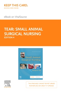 cover image - Small Animal Surgical Nursing - Elsevier eBook on VitalSource (Retail Access Card),4th Edition