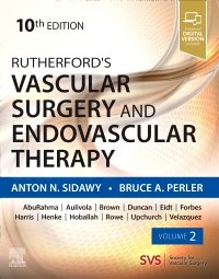 cover image - PART - Rutherford's Vascular Surgery and Endovascular Therapy Volume 2,10th Edition