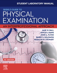 cover image - Student Laboratory Manual for Seidel's Guide to Physical Examination,10th Edition
