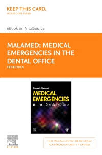 cover image - Medical Emergencies in the Dental Office Elsevier eBook on VitalSource (Retail Access Card),8th Edition