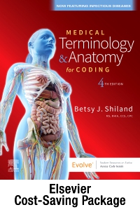 cover image - Evolve Resources for Medical Terminology & Anatomy for Coding,4th Edition
