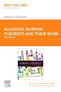 cover image - Nursing Theorists and Their Work Elsevier eBook on VitalSource (Retail Access Card),10th Edition