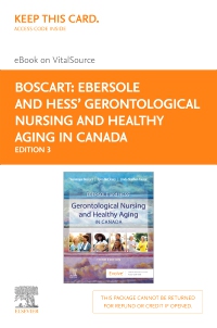 cover image - Ebersole and Hess' Gerontological Nursing & Healthy Aging in Canada Elsevier eBook on VitalSource (Retail Access Card),3rd Edition