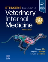 cover image - Ettinger’s Textbook of Veterinary Internal Medicine - Elsevier eBook on VitalSource,9th Edition