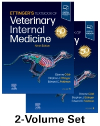 cover image - Ettinger’s Textbook of Veterinary Internal Medicine,9th Edition