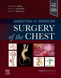 cover image - PART - Sabiston and Spencer Surgery of the Chest Volume 1,10th Edition