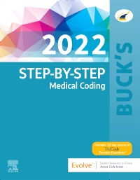 cover image - Buck's Medical Coding Online for Step-by-Step Medical Coding, 2022 Edition,1st Edition